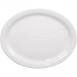 12 Inch White China Oval Platter hire